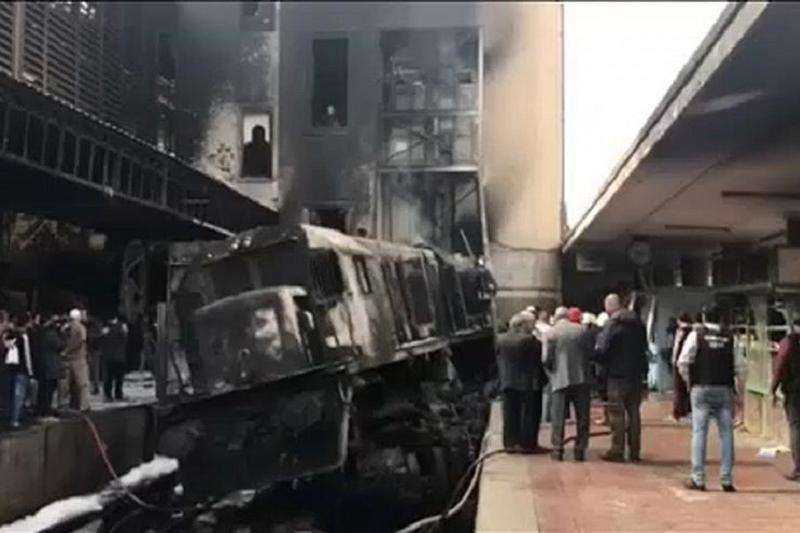 開羅火車站大火<em>致</em>25<em>死</em>50<em>傷</em>
