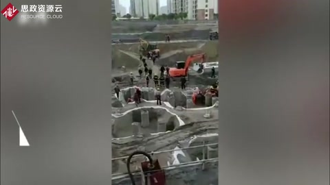 揚州一安置小區擅自復工致塌陷，造成5死1傷
