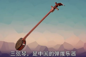 中國彈撥<em>樂器</em>—三弦琴